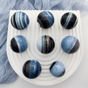 Owyhee Opal Blue Opal Sphere